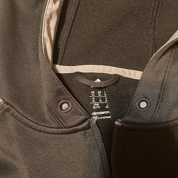 Adidas Zip-Up Sweatshirt Size Boys XL - Picture 6 of 6